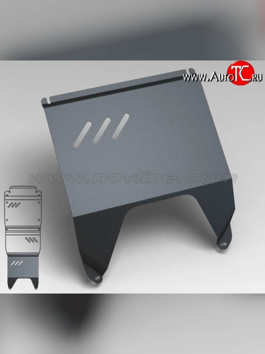 Защита раздаточной коробки Novline (2.0/2.4/3.2, МКПП/АКПП, 2 мм)  Suzuki Grand Vitara (2005-2012) JT 5 дверей, JT 3 двери  в Самаре Самарской области