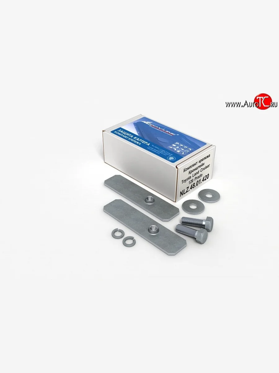 Комплект креплений защиты Novline Toyota Land Cruiser Prado J120 (2002-2009)  в Самаре Самарской области
