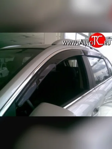 Дефлекторы окон (ветровики) Novline 4 шт Chevrolet Captiva (2006-2011)  дорестайлинг