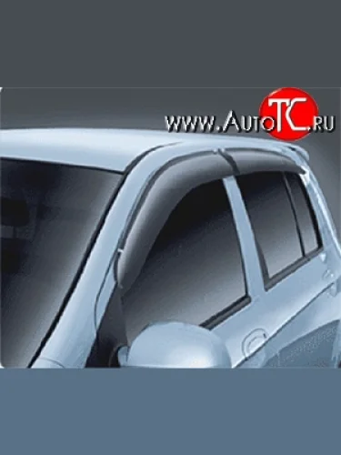 Дефлекторы окон (ветровики) Novline 4 шт Hyundai Getz  TB (2002-2005) хэтчбэк 5 дв. дорестайлинг