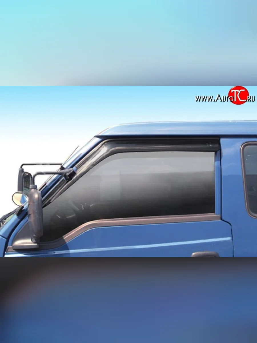 Дефлекторы окон (ветровики) Novline 2 шт.  Hyundai Porter (1996-2011) AU,KR  в Самаре Самарской области