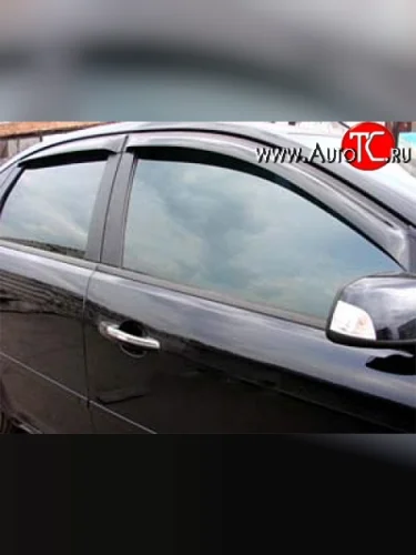 Дефлекторы окон (ветровики) Novline 4 шт KIA Sorento  XM (2012-2015) рестайлинг