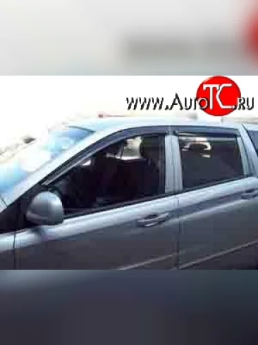 Дефлекторы окон (ветровики) Novline 4 шт SSANGYONG Actyon  1 (2006-2010)