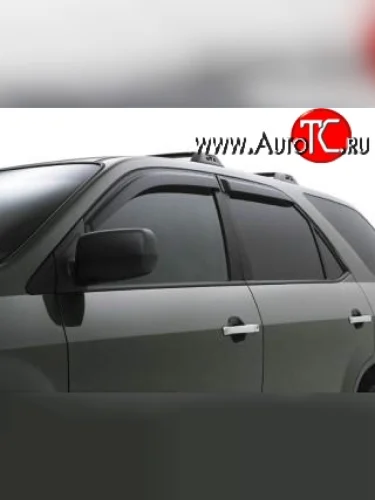 Дефлекторы окон (ветровики) Novline 4 шт SSANGYONG Kyron (2005-2007) дорестайлинг