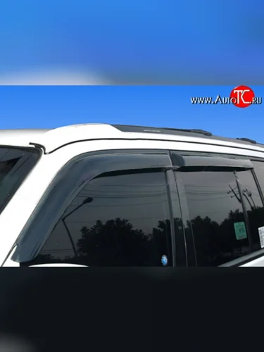 Дефлекторы окон (ветровики) Novline 4 шт Hyundai Terracan  HP (2001-2007) дорестайлинг, рестайлинг