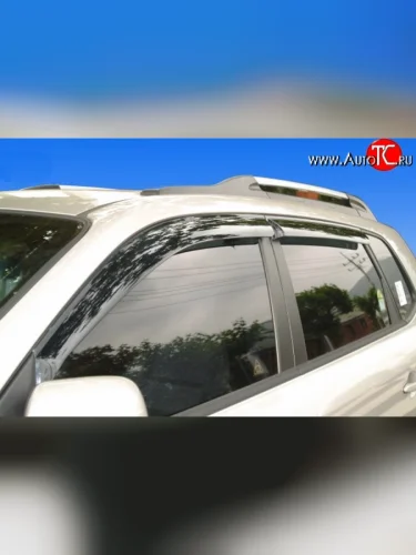 Дефлекторы окон (ветровики) Novline 4 шт Hyundai IX55  EN (2006-2013)