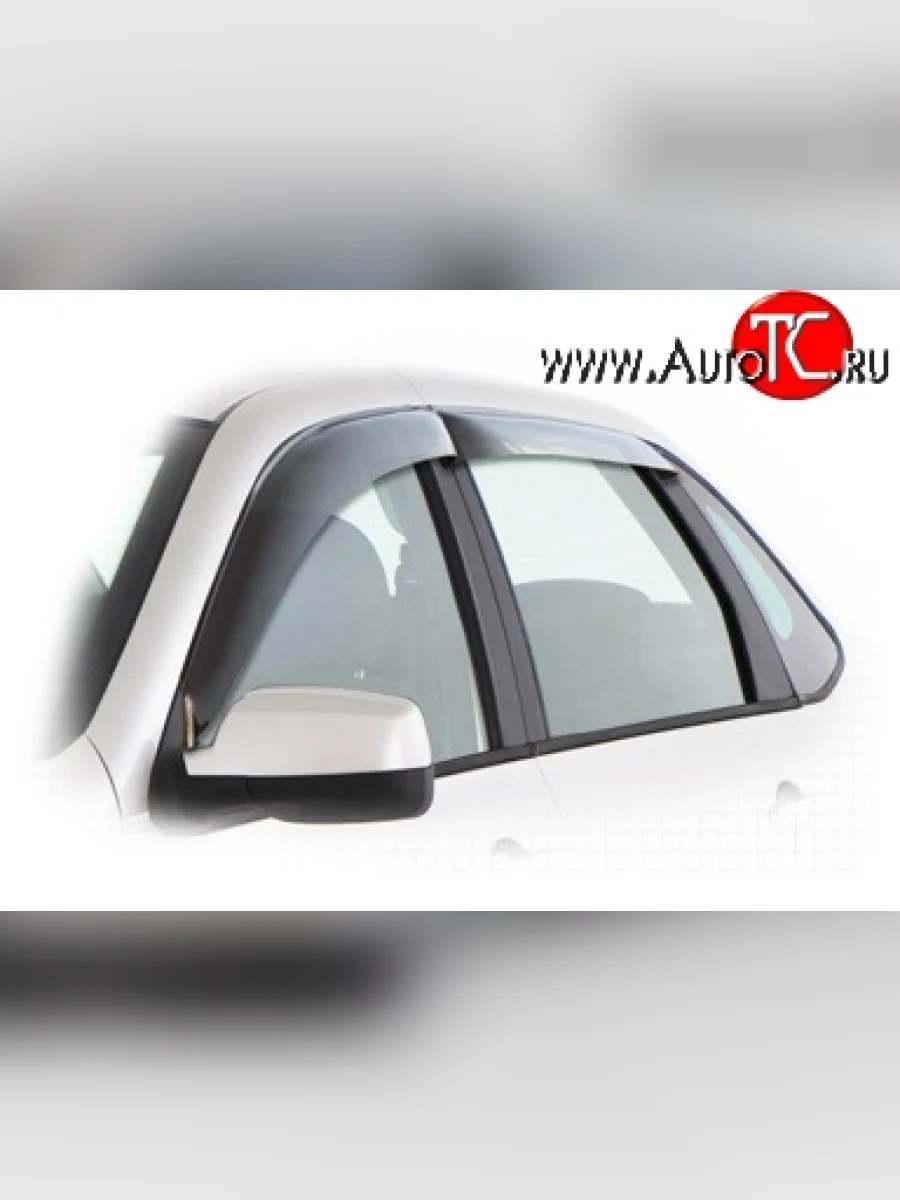 Дефлекторы окон (ветровики) Novline 4 шт Datsun mi-DO хэтчбэк (2014-2021)  в Перми Пермском крае