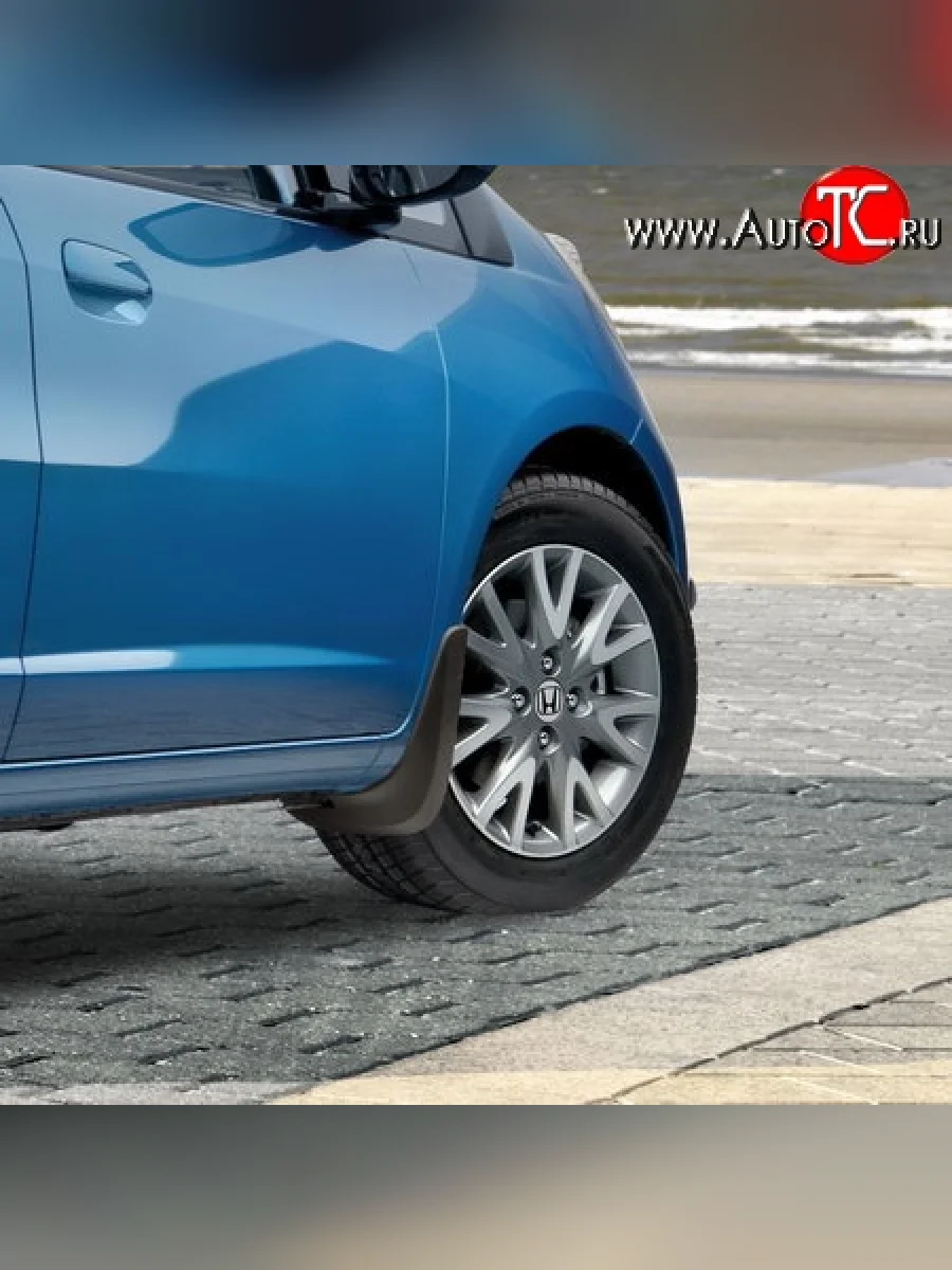 Передние брызговики NovLine 2 шт. Honda Jazz (2008-2015)  в Самаре Самарской области