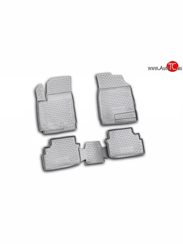 Коврики в салон Element 4 шт. (полиуретан) Chery M11 A3 хэтчбэк (2008-2017)