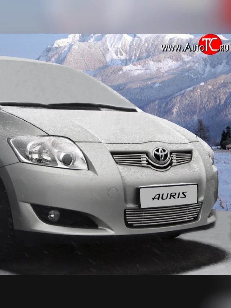 Декоративная вставка воздухозаборника Novline  Toyota Auris (2006-2010) E150  в Самаре Самарской области