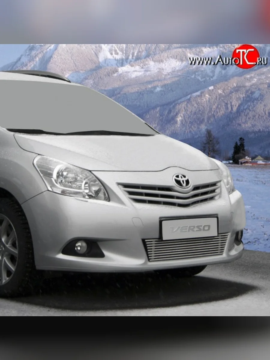 Декоративная вставка воздухозаборника Novline Toyota Verso R20 дорестайлинг (2009-2012)  в Воронеже Воронежской области