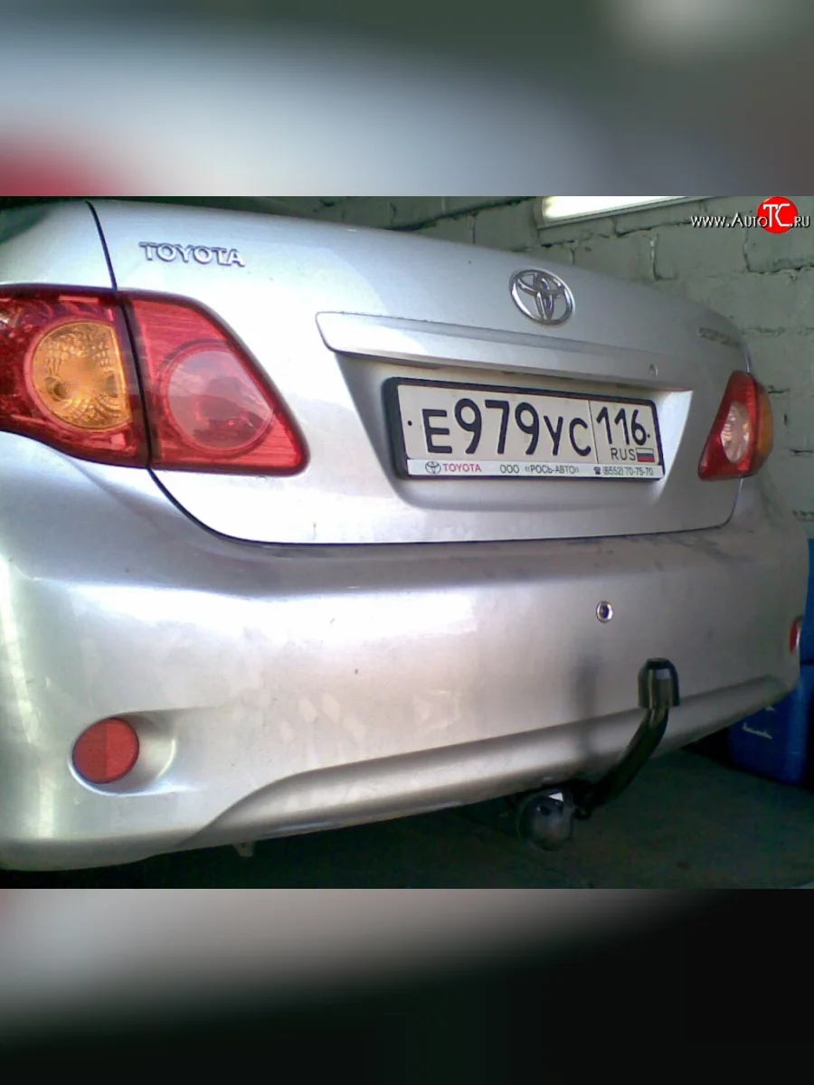 Фаркоп NovLine Toyota Corolla E150 седан дорестайлинг (2006-2010)  в Воронеже Воронежской области