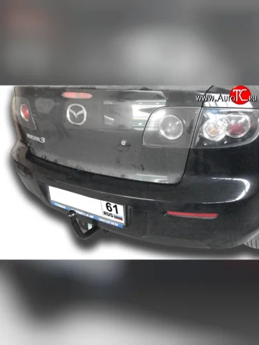 Фаркоп NovLine Mazda 3/Axela BK дорестайлинг, хэтчбэк (2003-2006)