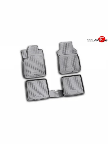 Коврики в салон Element 4 шт. (полиуретан) Fiat Panda 2 169 (2003-2011)