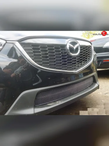 Сетка на бампер Novline Mazda CX-5 KE дорестайлинг (2011-2014)