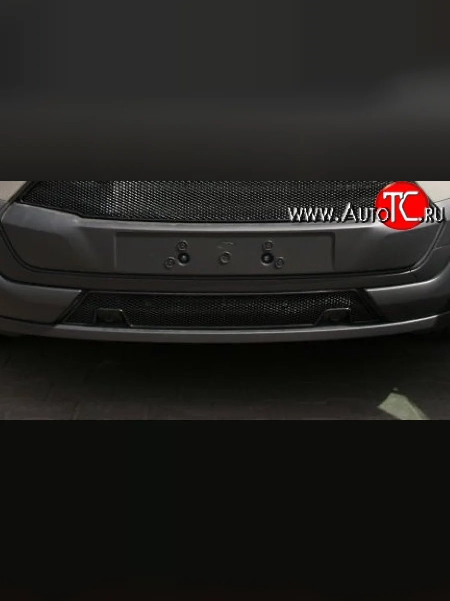 Сетка на бампер Novline Ford Tourneo Custom дорестайлинг (2012-2018)  в Керчи Республика Крым