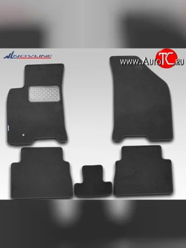 Комплект ковриков в салон Element 5 шт. (текстиль) Subaru Forester SJ дорестайлинг (2012-2016)