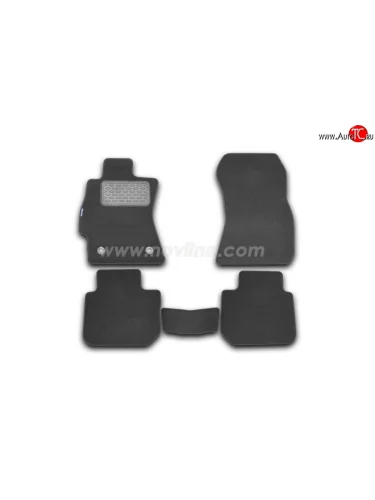 Комплект ковриков в салон Element 5 шт. (текстиль) Subaru Legacy BL/B13 дорестайлинг седан (2003-2006)