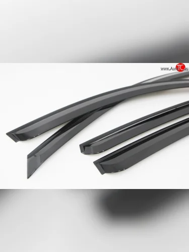 Комплект дефлекторов окон (ветровиков) 4 шт. (рестайлинг) Novline KIA Pregio (1995-2004)  дорестайлинг