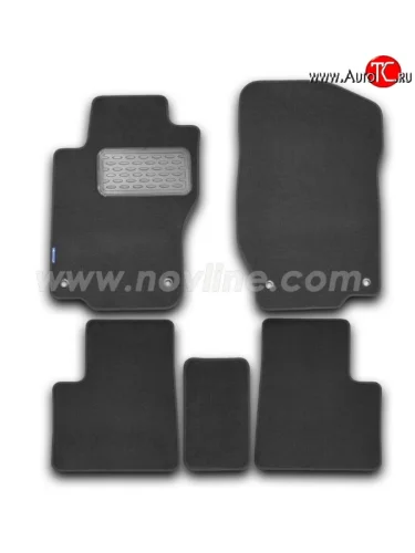 Комплект ковриков в салон (5 мест) Element 5 шт. (текстиль).Element Toyota Land Cruiser Prado  J150 (2009-2013) дорестайлинг