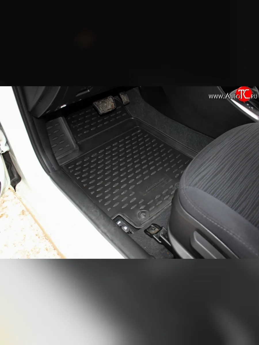 Коврики Autofamily в салон (полиуретан) Hyundai Solaris RBr седан рестайлинг (2014-2017)  в Керчи Республика Крым