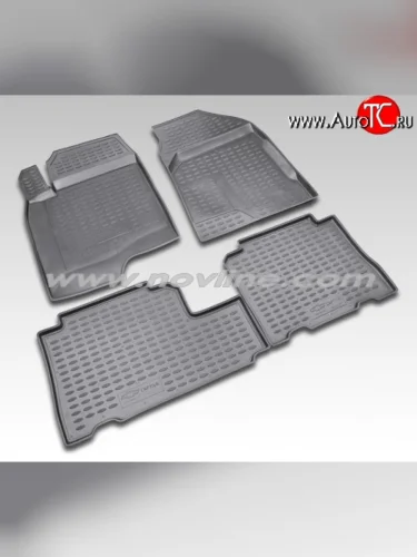 Коврики в салон Element 4 шт. (полиуретан) Chevrolet Captiva  дорестайлинг (2006-2011)