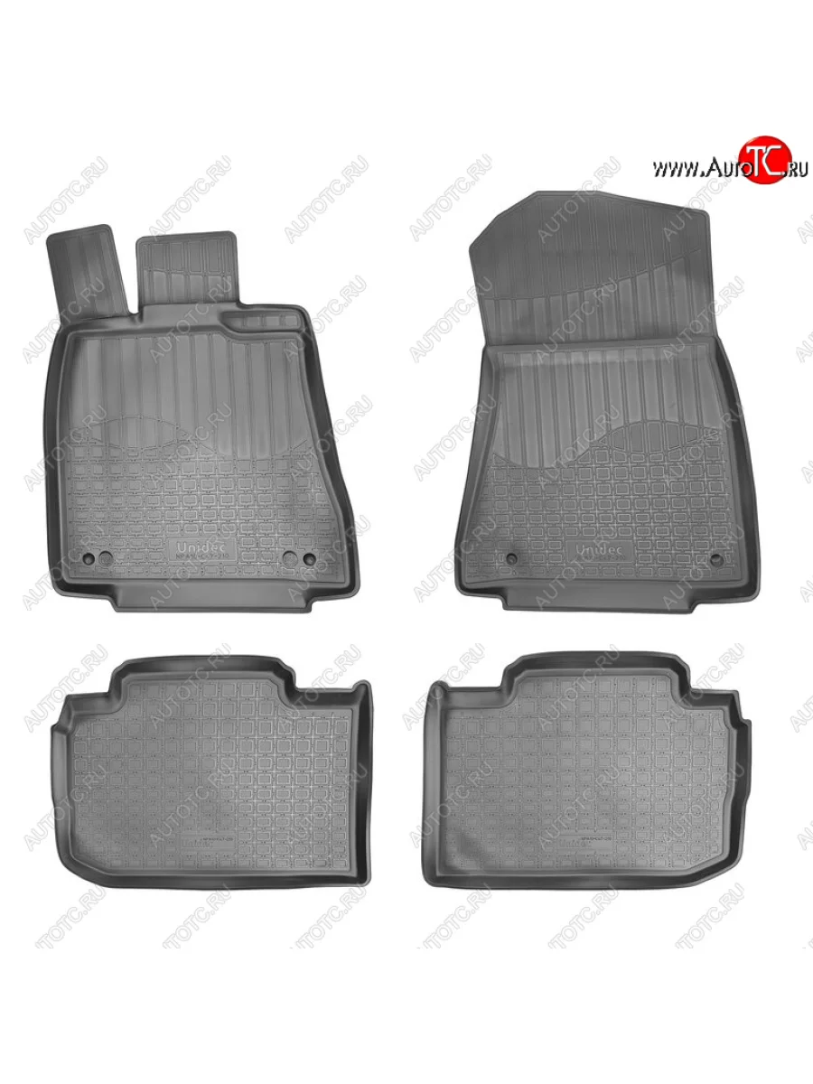 Комплект ковриков в салон Norplast Unidec Lexus IS250 XE30 седан дорестайлинг (2013-2016) (Цвет: черный)  в Керчи Республика Крым