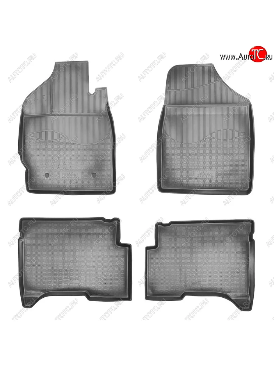 Комплект ковриков в салон Norplast Unidec Lifan X50 (2015-2025) (Цвет: черный)  в Керчи Республика Крым