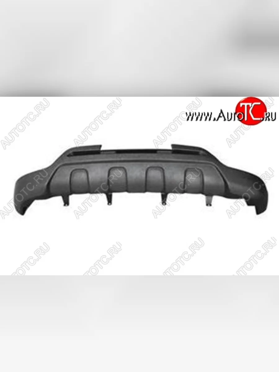 Накладка на передний бампер CT v1 Toyota RAV4 CA20 5 дв. дорестайлинг (2000-2003) (Неокрашенная)  в Перми Пермском крае