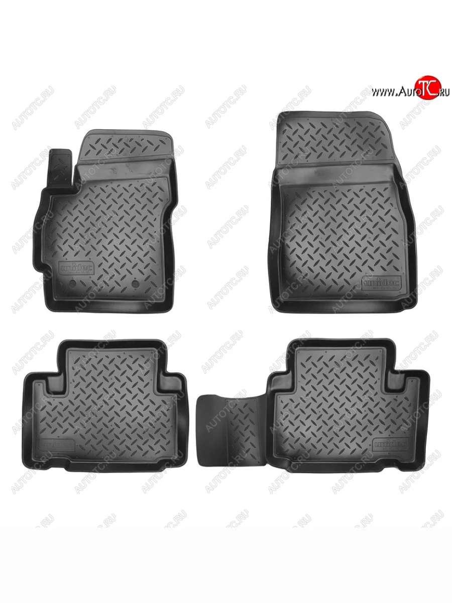 Комплект ковриков в салон Norplast Unidec Mazda 5 (2005-2010) (Цвет: черный)  в Керчи Республика Крым