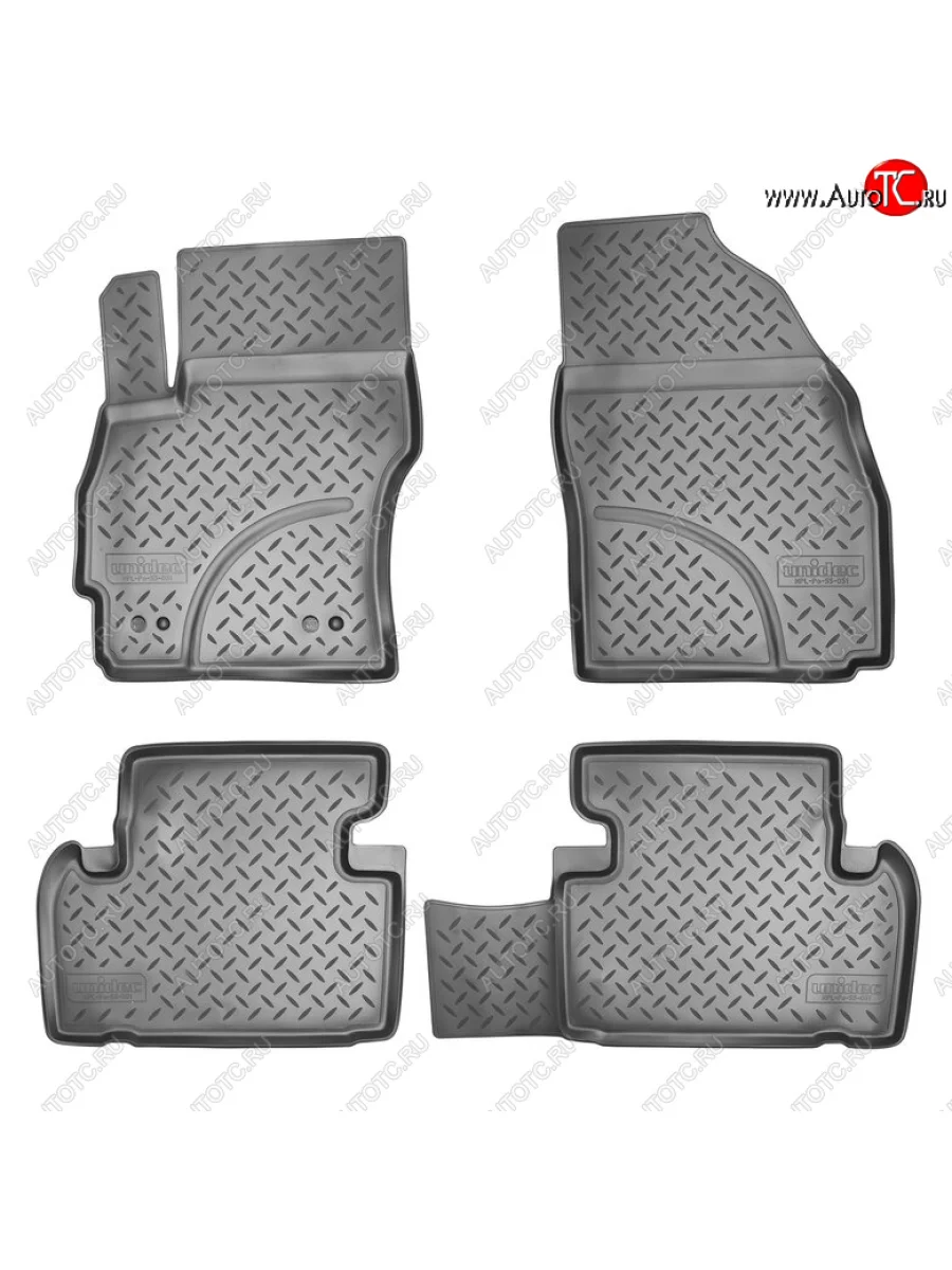 Комплект ковриков в салон Norplast Unidec Mazda 5 (2010-2015) (Цвет: черный)  в Перми Пермском крае
