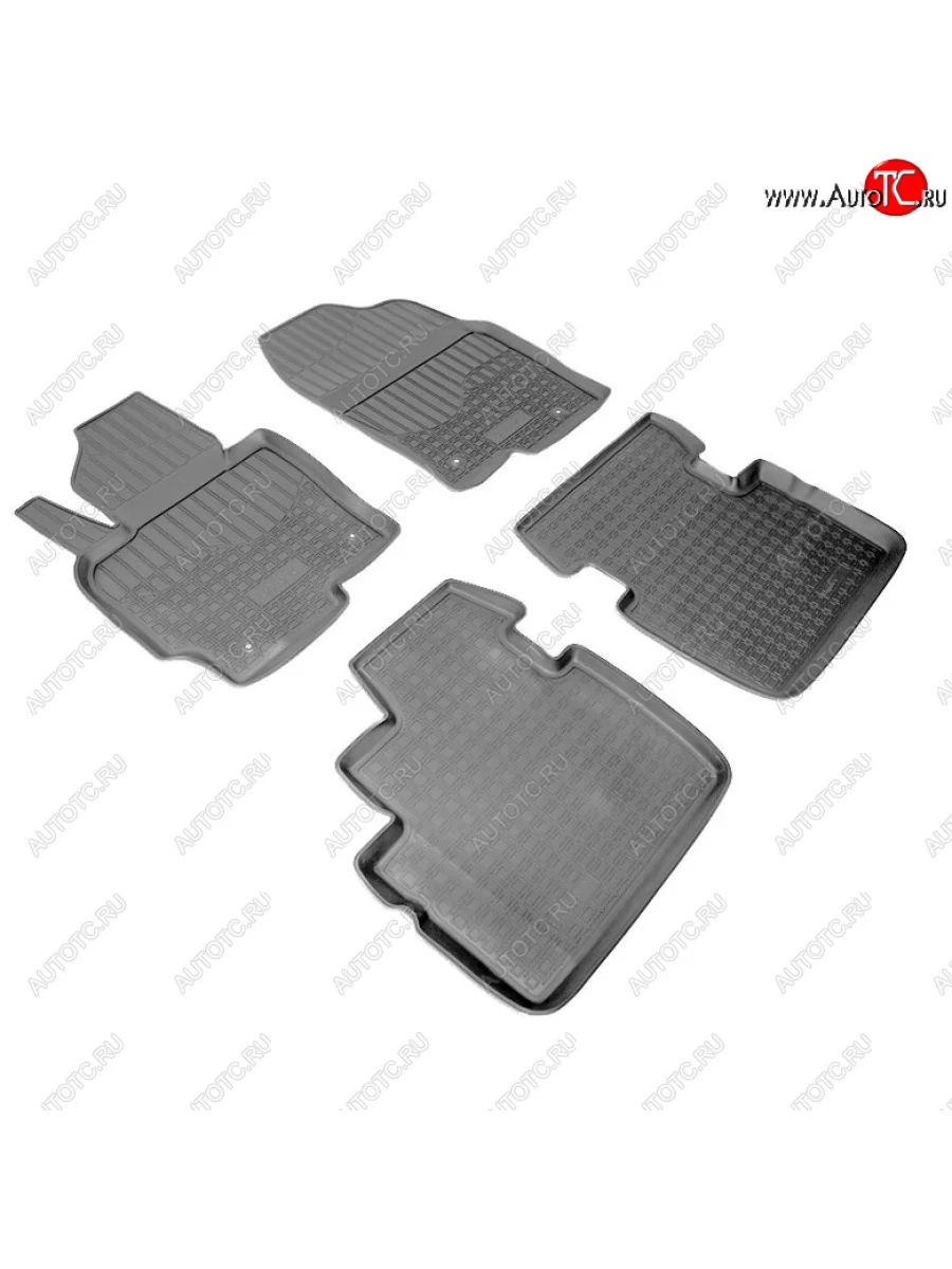 Комплект ковриков в салон Norplast Unidec  Mazda CX-5 (2011-2017) KE (Цвет: черный)  с доставкой в г. Пермь