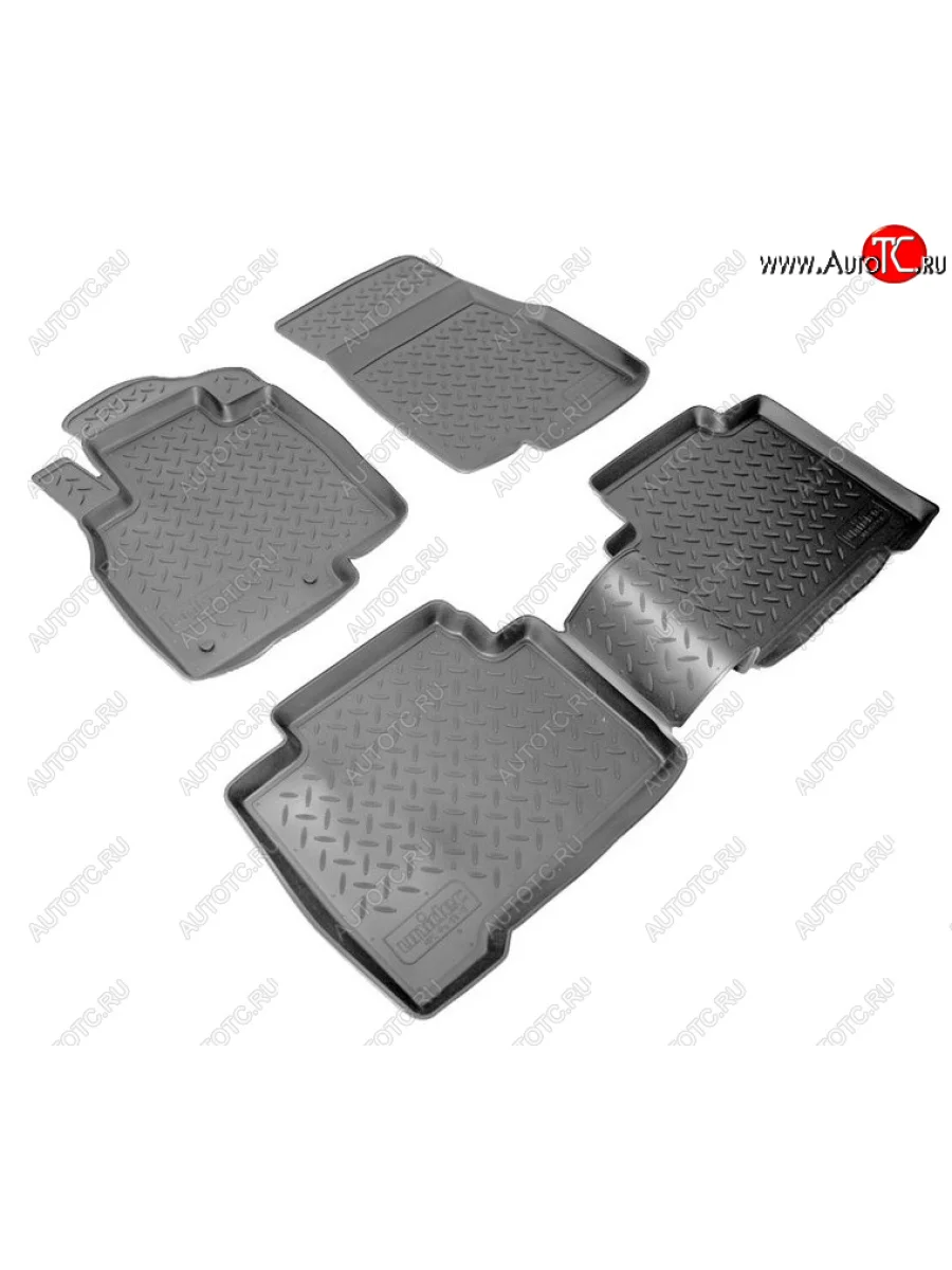 Комплект ковриков в салон Norplast Unidec Mitsubishi Grandis (2003-2009) (Цвет: черный)  в Самаре Самарской области