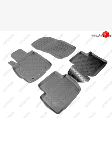 Комплект ковриков в салон Norplast (Цвет: черный) Mitsubishi Outlander  XL (2005-2013) (CW)  дорестайлинг, (CW)  рестайлинг