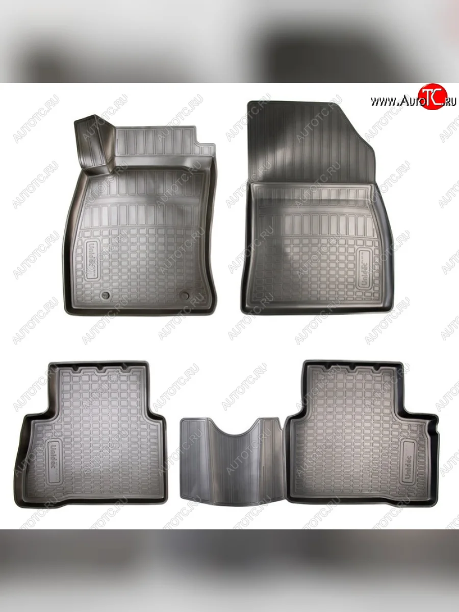 Комплект ковриков в салон Norplast Unidec Nissan Juke 1 YF15 дорестайлинг (2010-2014) (Цвет: черный)  в Самаре Самарской области