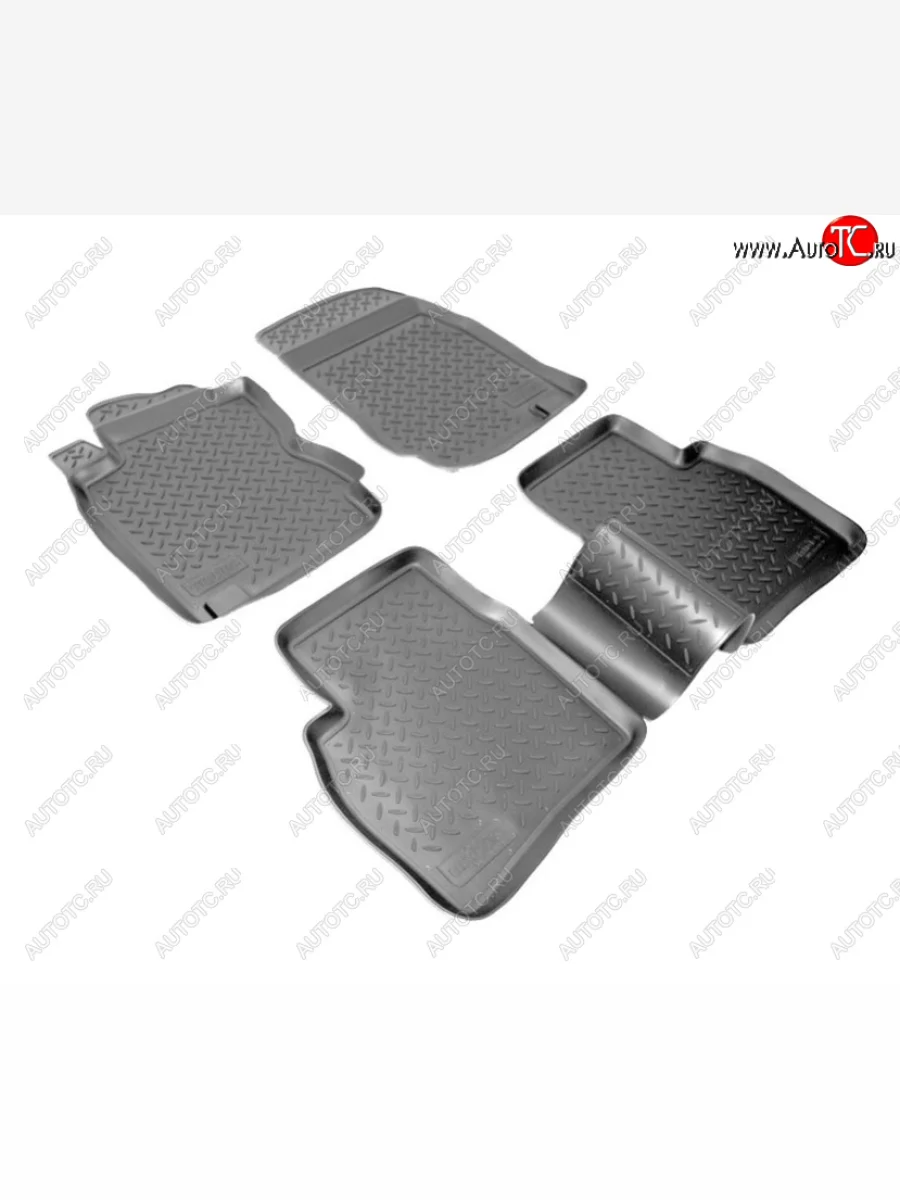 Комплект ковриков в салон Norplast Unidec Nissan Note 1 E11 дорестайлинг (2004-2008) (Цвет: черный)  в Самаре Самарской области