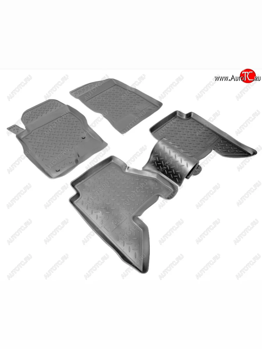 Комплект ковриков в салон Norplast Unidec Nissan Pathfinder R51 рестайлинг (2009-2014) (Цвет: черный)  в Керчи Республика Крым