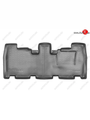Коврик салонный Norplast Unidec (3-й ряд) (Цвет: черный) Nissan Pathfinder R51 рестайлинг (2009-2014)