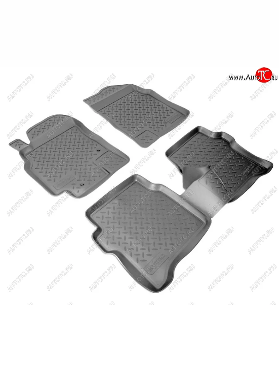 Комплект ковриков в салон Norplast Unidec Nissan Primera 3 P12 седан (2001-2008) (Цвет: черный)  в Керчи Республика Крым