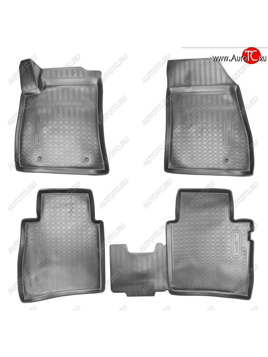 Комплект ковриков в салон Norplast Unidec Nissan Sentra 7 B17 седан (2014-2017) (Цвет: черный)  в Самаре Самарской области