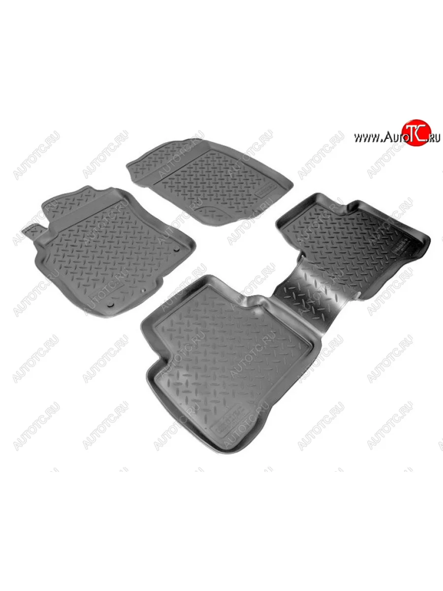 Комплект салонных ковриков Norplast Unidec Nissan X-trail 1 T30 дорестайлинг (2000-2003) (Цвет: черный)  в Керчи Республика Крым