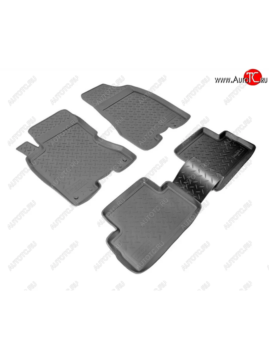 Комплект салонных ковриков Norplast Unidec  Nissan X-trail (2007-2015) 2 T31 (Цвет: черный)  в Перми Пермском крае