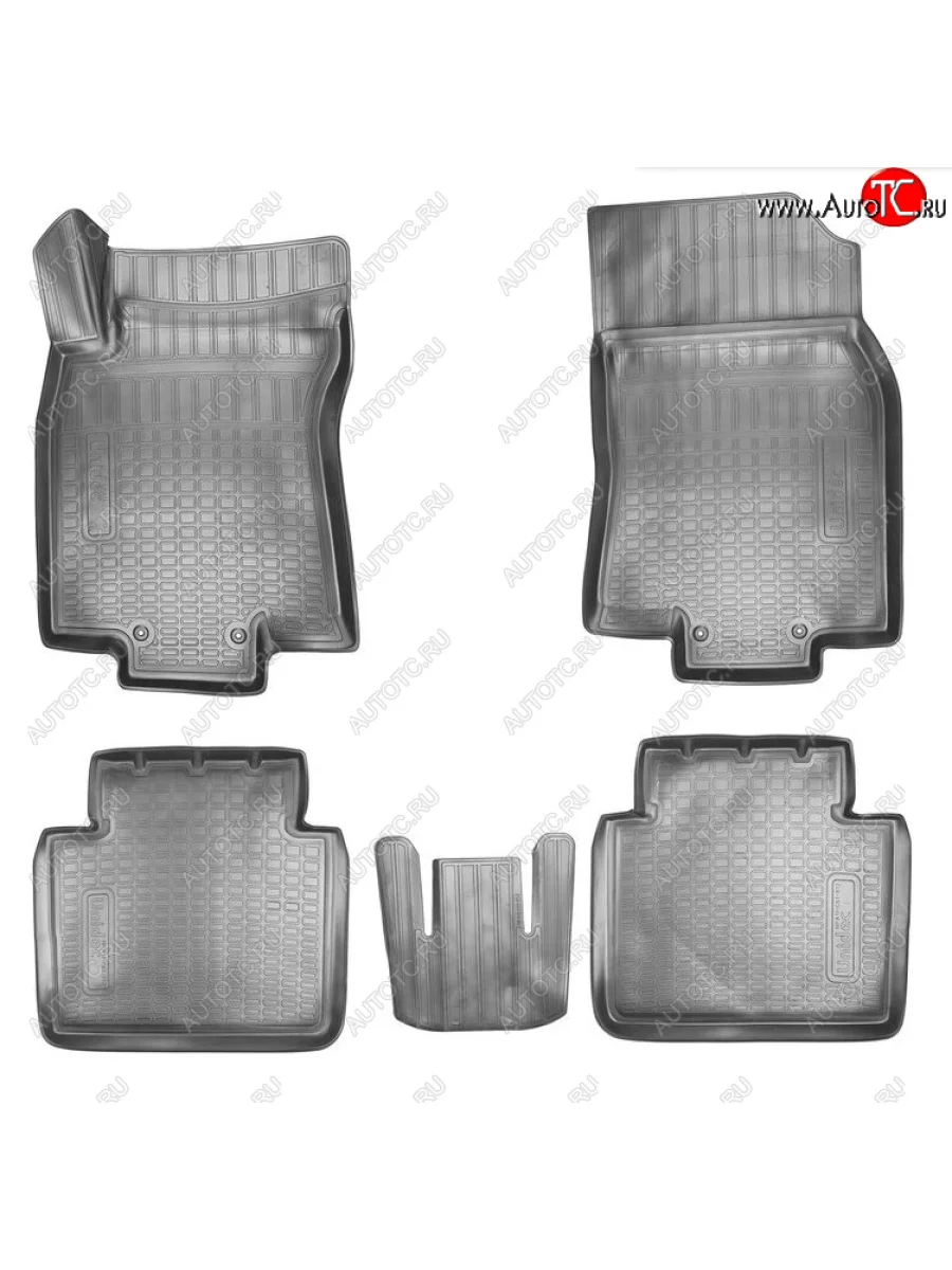 Комплект салонных ковриков Norplast Unidec  Nissan X-trail (2013-2022) 3 T32 (Цвет: черный)  в Керчи Республика Крым