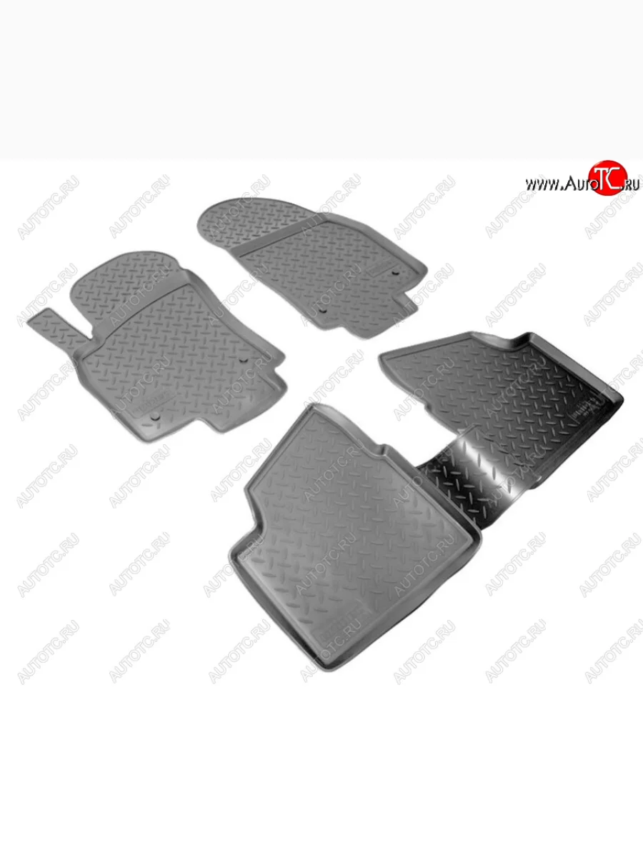 Комплект салонных ковриков Norplast Unidec Unidec Opel Astra H седан дорестайлинг (2004-2007) (Цвет: черный)  с доставкой в г. Керчь