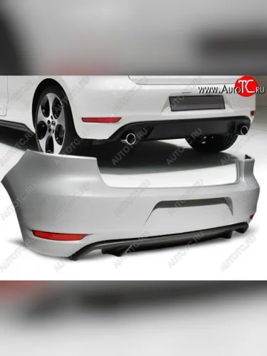 Задний бампер GTI Style Volkswagen Golf 6 Mk6 хэтчбэк 5 дв. (2008-2014)