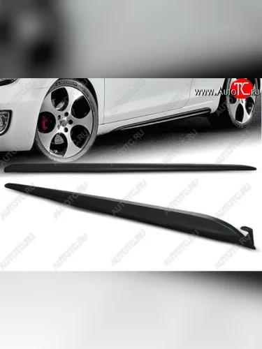 Пороги накладки (хетчбек) GTI Style Volkswagen Golf 6 Mk6 хэтчбэк 5 дв. (2008-2014)