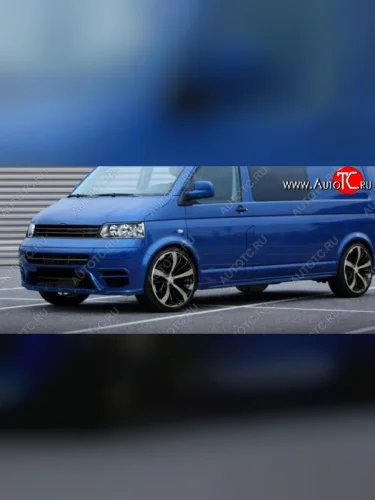 Пороги накладки CT Volkswagen Transporter T5 дорестайлинг (2003-2009)