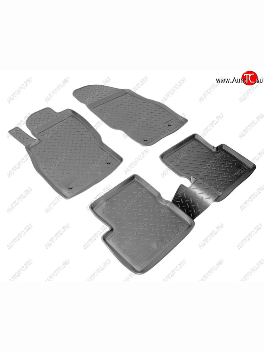 Комплект ковриков в салон Norplast Unidec  Opel Corsa (2006-2014) D (Цвет: черный)  с доставкой в г. Керчь