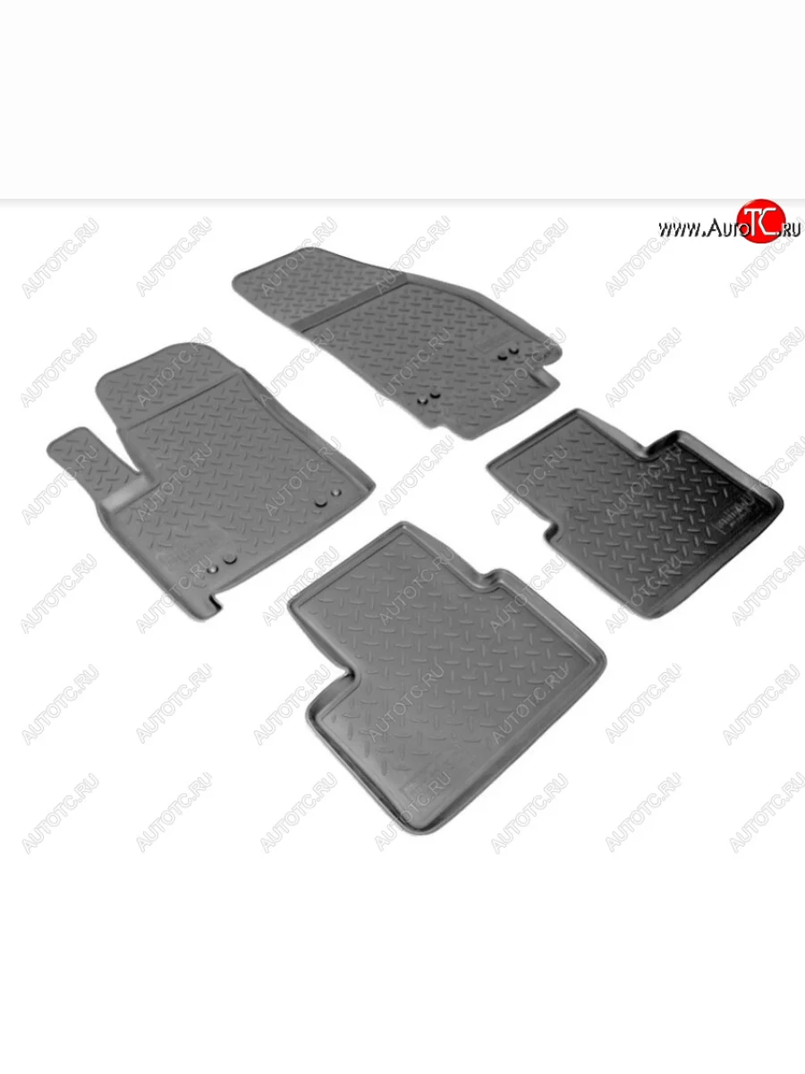 Комплект ковриков в салон Norplast Unidec Opel Meriva B (2010-2013) (Цвет: черный)  в Керчи Республика Крым