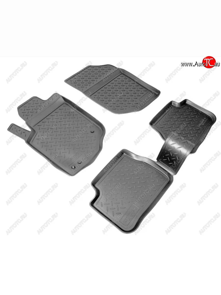 Комплект ковриков в салон Norplast Unidec Peugeot 207 WC хэтчбэк 5 дв. рестайлинг (2009-2012) (Цвет: черный)  в Перми Пермском крае